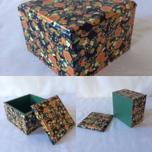 12cm wooden storage boxes