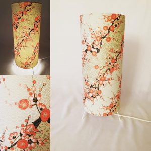 Another stunning cherry blossom print. This table or floor l...