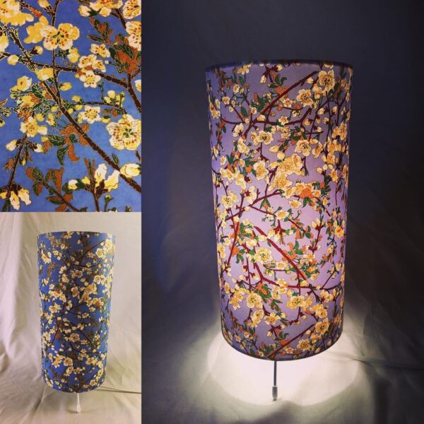 April - the month of cherry blossom! This table lamp is made...