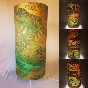 I made this floor lamp, 64 cm high and 20 cm wide from a new...