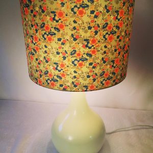 Just finished this 40 cm diameter lampshade made with hand p...